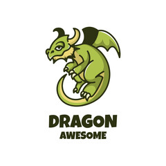 Illustration vector graphic of Dragon, good for logo design