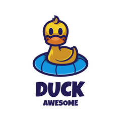 Illustration vector graphic of Duck, good for logo design