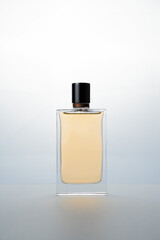 Backlit perfume bottle