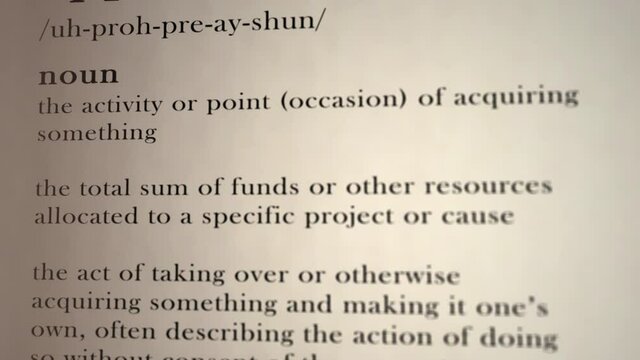 Appropriation Definition