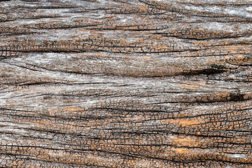 Top view wooden rough old for background.