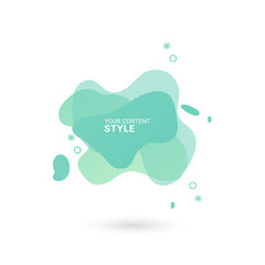 Abstract modern graphic elements and Dynamical colored forms with lines and Gradient abstract banners with flowing liquid shapes, Template for the design of a logo, flyer or presentation