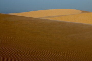Fototapeta na wymiar Paraniba delta sand dunes, Maranhão, Brasil