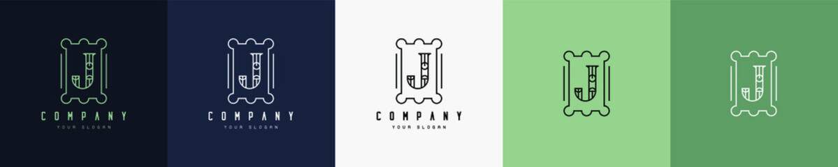 luxury alphabet letter frame symbol logo template. Logo design. Vintage logo. Retro logo.