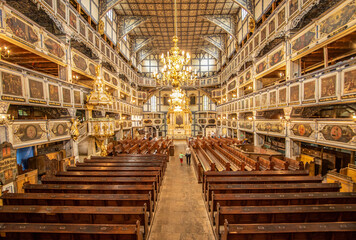 Jawor, Poland - finished in 1655 and a Unesco World Heritage Site, the Church of Peace in Jawor is a wooden masterpiece. Here in particular the interiors