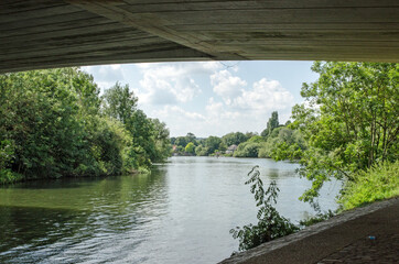 View of River Thames at Marlow By-Pass, Oxfordshire