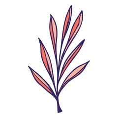 abstract floral design