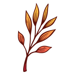 autumn leaves vector