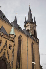 Fototapeta premium Church of St. Nicolas and Elisabeth in Cheb. Czech Republic