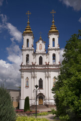 Fototapeta na wymiar Resurrection (Voskresenskaya) church in Vitebsk. Belarus