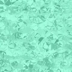 Abstract macro crystal geometric background texture Aquamarine color. Random pattern background. Texture Aquamarine color pattern background.