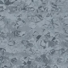 Abstract macro crystal geometric background texture Slate gray color. Random pattern background. Texture Slate gray color pattern background.