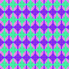 Teal Plaid Pattern