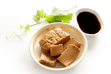 Halva made with grape molasses.