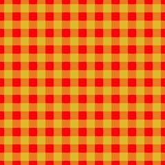 Plaid pattern. Red on Lime color. Tablecloth pattern. Texture. Seamless classic pattern background.