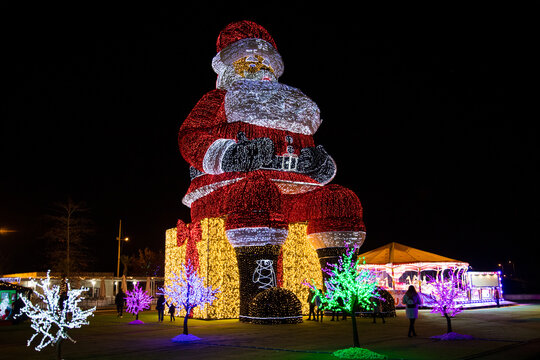 World Biggest Santa Claus in &Aacute;gueda, Portugal