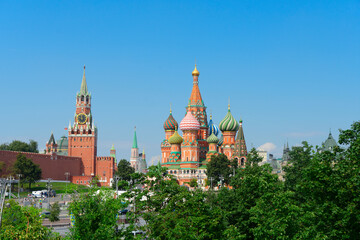 Fototapeta na wymiar cityscape of Moscow