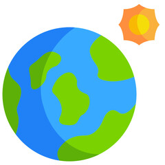earth flat icon