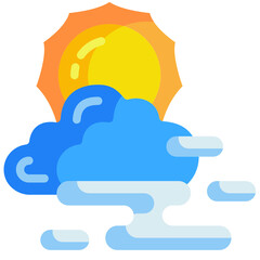 fog flat icon