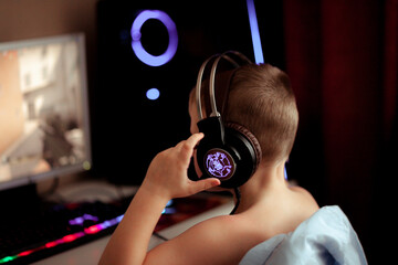 person listening to music