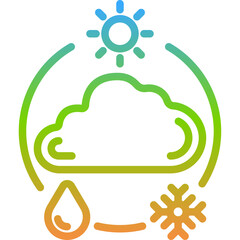 weather gradient icon