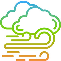 wind gradient icon