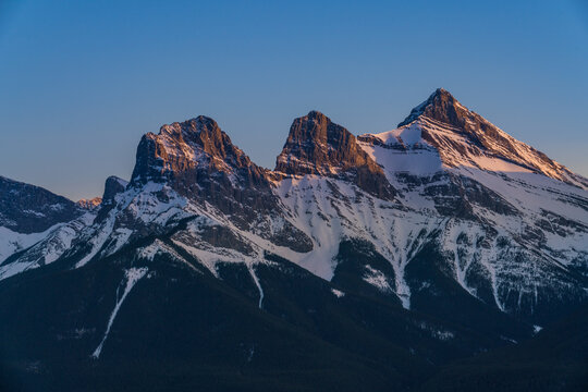 Three Sister in Canmore Alberta