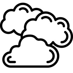 cloud line icon
