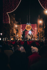 Christmas market opening Strasbourg
