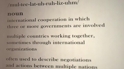 Multilateralism Definition