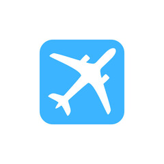 Plane can be use for icon, sign, logo and etc