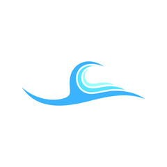 Wave can be use for icon, sign, logo and text