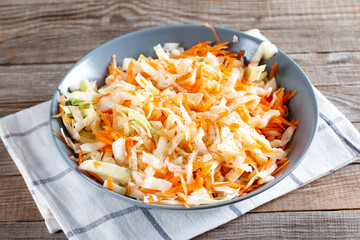 Stewed cabbage with meat. Preparation of the recipe, step by step.