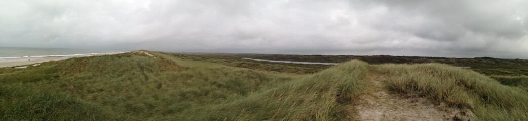 Danish panorama Denmark landscape
