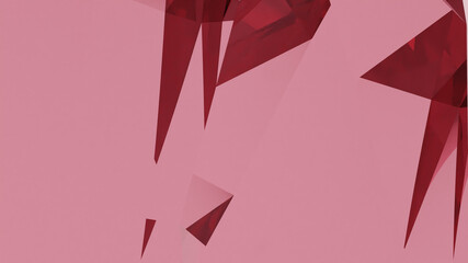 4K 3D Illustration of Crystal