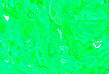 Light Green, Yellow vector background with wry lines.