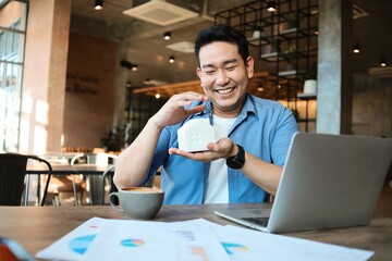 businessman working in office