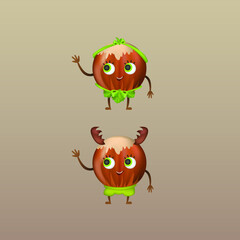 character brand face