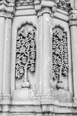 Obraz premium detail of the facade of the church of the holy sepulchre