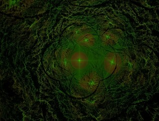 Imaginatory fractal abstract background Image