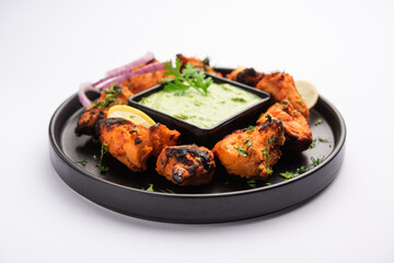 chicken tikka kebabs
