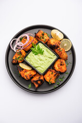 chicken tikka kebabs