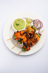 chicken tikka kebabs