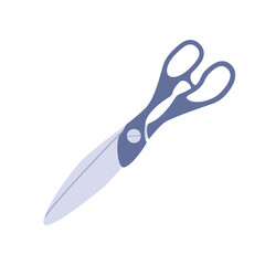 Scissors vector icon isolated. Kitchen scissors flat illustration isolated on white background