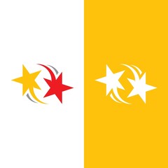 Star icon Template vector illustration