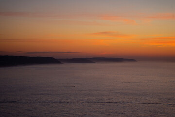 Obraz premium sunset over the sea