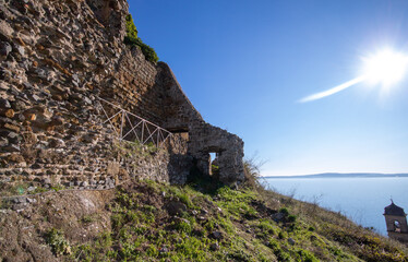 Ruins of Orsini Fortress,is situated on a steep hill of volcanic tuff.This fortification is...