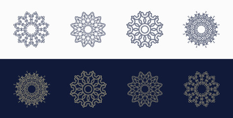 custom, creative, luxury ornament, frame, mandala, logo icon, symbol 