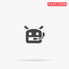 Answering Machine flat vector icon