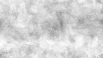 Concrete wall white grey color for background. Old grunge textures with scratches and cracks. White painted cement wall texture.